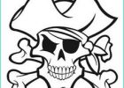 Coloriage Tête De Mort à Imprimer Unique Stock Coloriage D’une Tête De Mort Pirate Très Agressif Avec Un