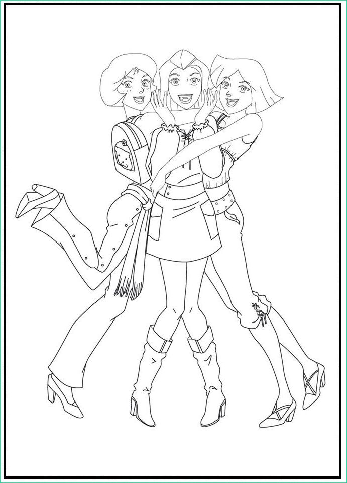 Coloriage totally Spies Beau Stock 20 Best totally Spies Images On Pinterest
