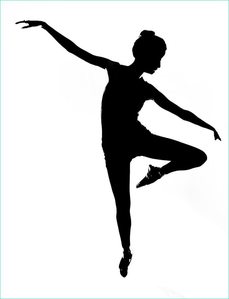 Dance Dessin Impressionnant Image Dancer Silhouette Arabesque attitude Modern Design 1
