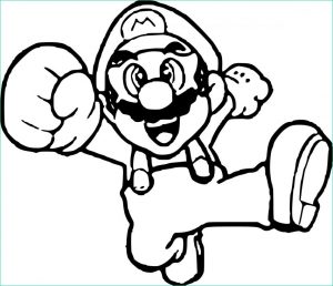 Dessin A Imprimer Mario Élégant Stock Coloriage Mario Heureux à Imprimer Sur Coloriages Fo