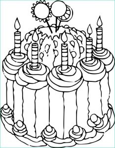 Dessin Anniversaire Adulte Impressionnant Images Coloriage Gateau D Anniversaire Dessin à Imprimer Sur