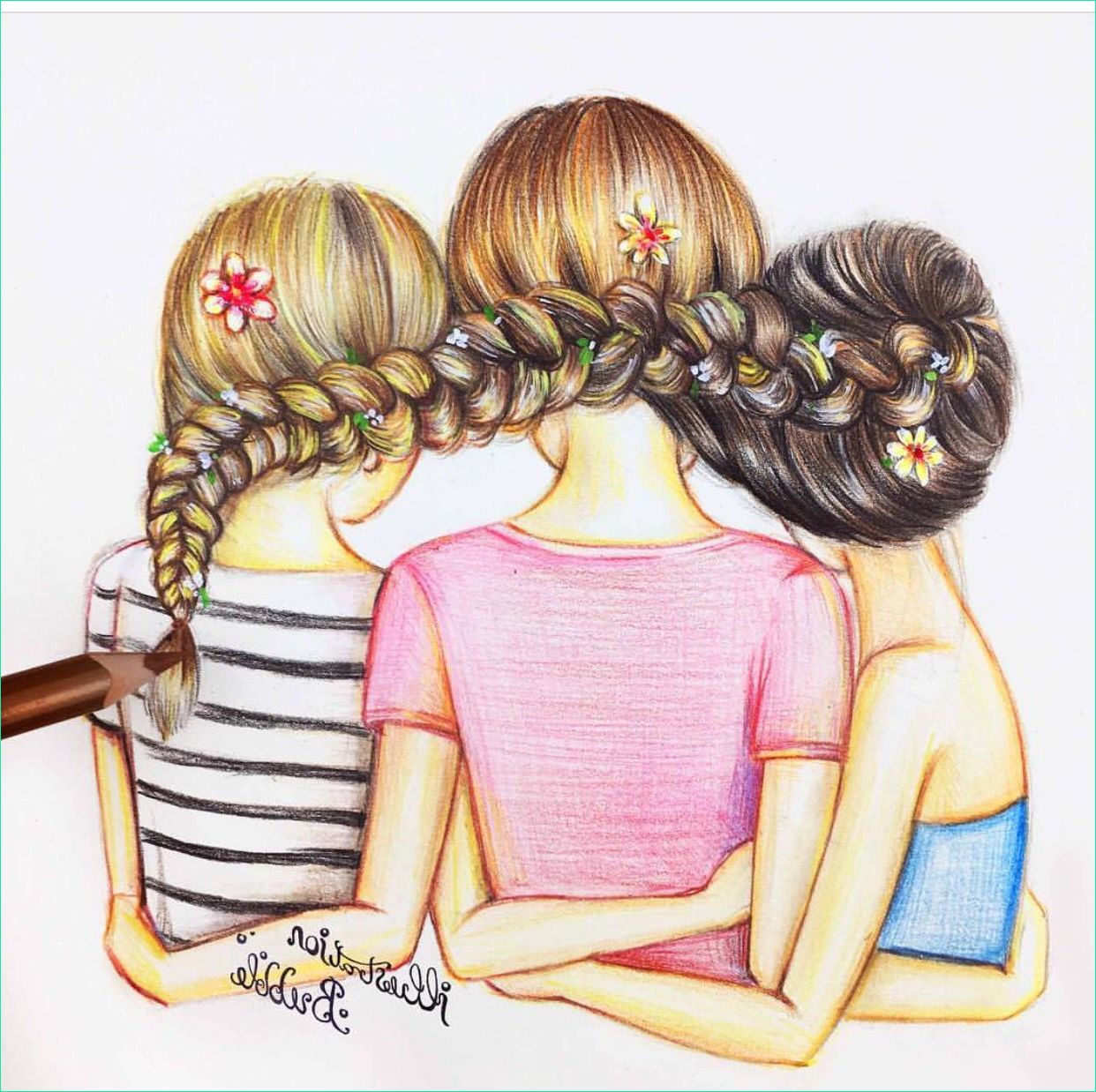 Dessin Best Friend Unique Photos Best Friends Drawing at Getdrawings