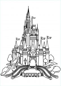 Dessin Chateau Impressionnant Image Chateau Disneyland Retour En Enfance Coloriages