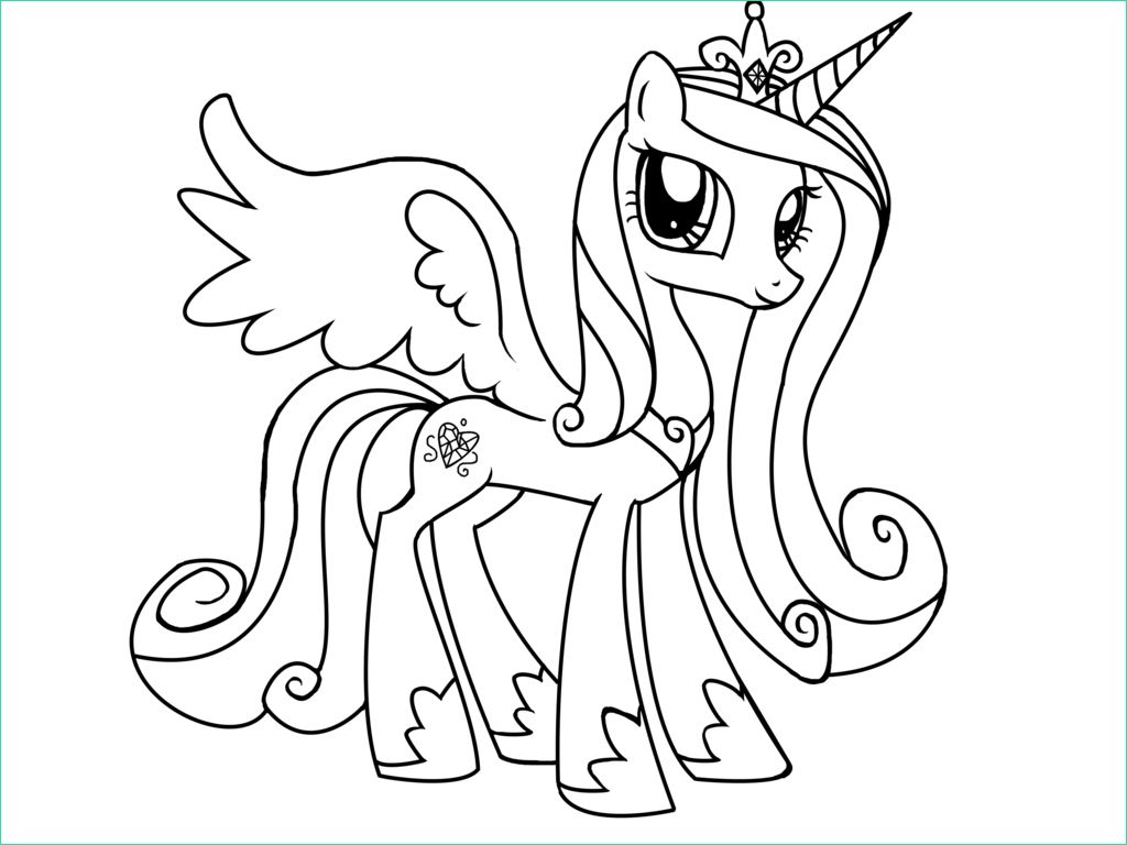 Dessin De My Little Pony Luxe Images Coloriage My Little Pony Luna Zenika Concernant