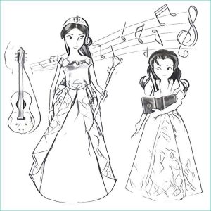 Dessin Elena D&amp;#039;avalor Élégant Images Coloriage Elena D Avalor 4