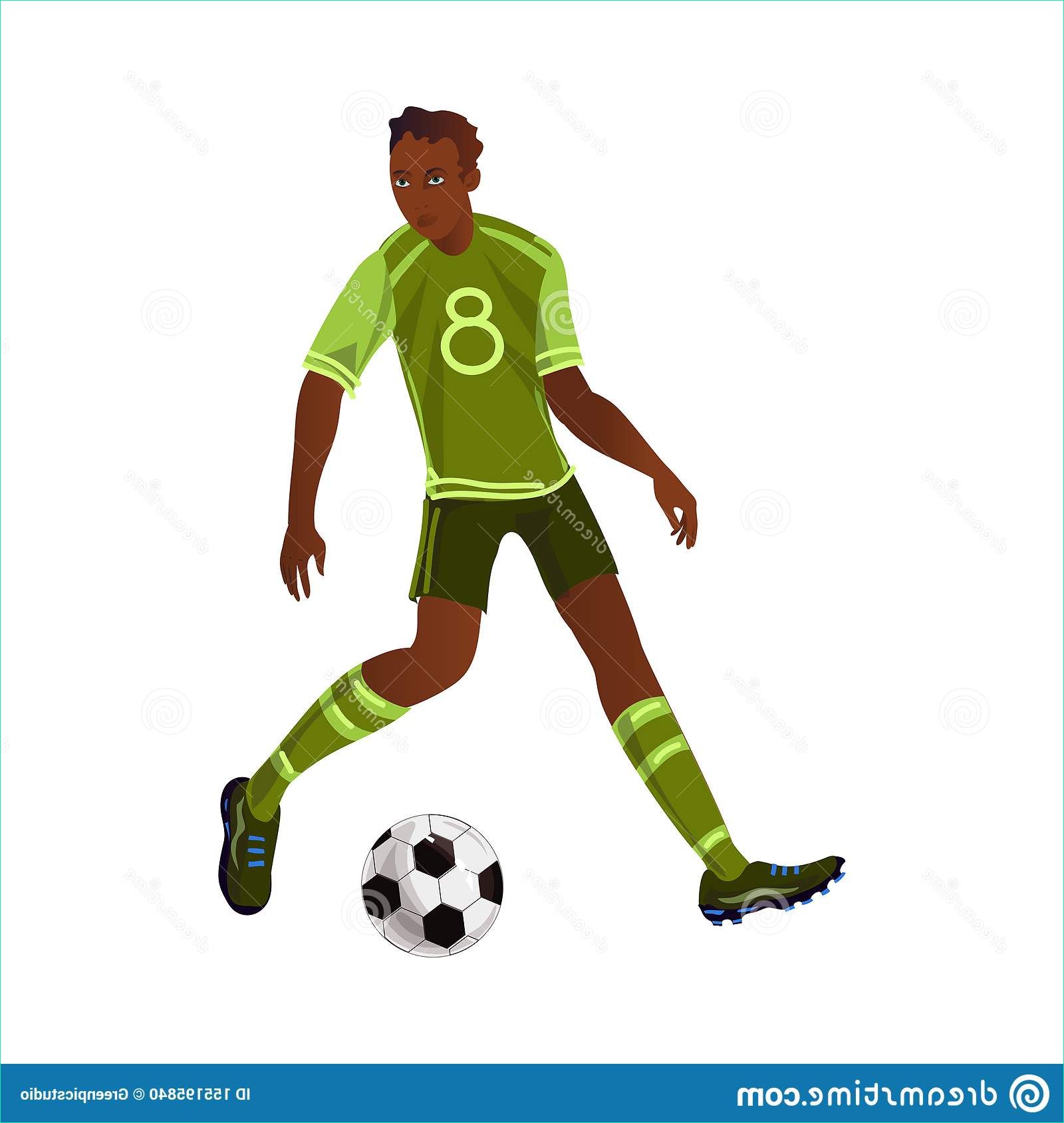 Dessin Footballeur Beau Images Footballeur De Dessin Anim Stock Illustrations Vecteurs
