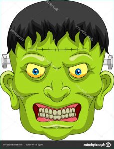 Dessin Frankenstein Luxe Images Cabeza De Frankenstein Dibujos Animados Aislada sobre
