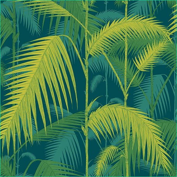 Dessin Jungle Impressionnant Galerie Papier Peint Palm Jungle Pétrole Citron Collection Icons