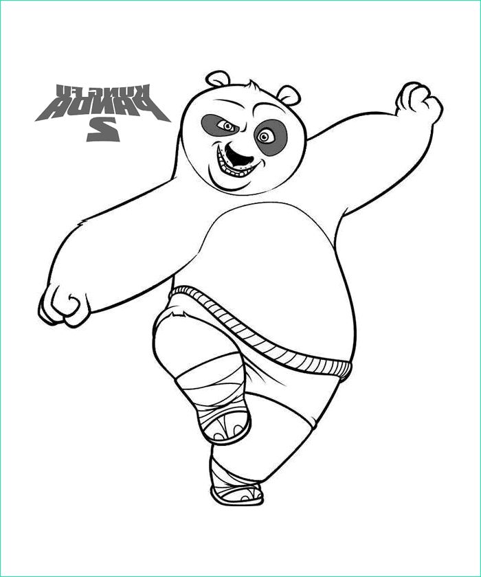 Dessin Kung Fu Panda Beau Photographie Coloriage De Kung Fu Panda à Colorier Pour Enfants