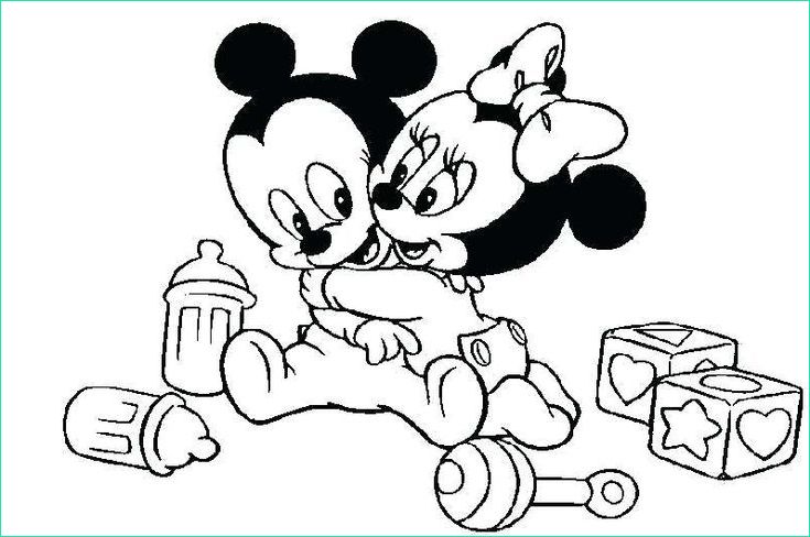 Dessin Mickey Et Minnie Luxe Stock Mickey Et Minnie Coloriages Mickey Mickey B 1 Coloriage