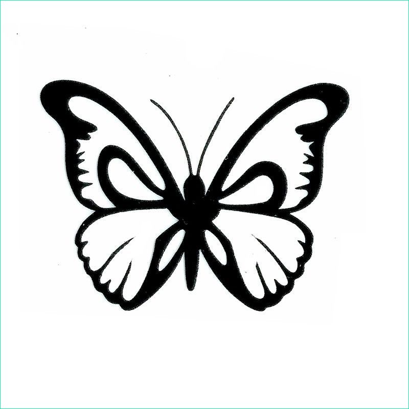 Dessin Papillon Facile Élégant Images Tampon Clear Papillon