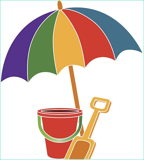 Dessin Parasol Plage Beau Images Royalty Free Beach Umbrella Clip Art Vector