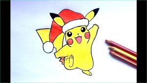 Dessin Pikachu Noel Bestof Galerie Dessin Pikachu à Noel Pokémon