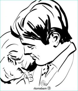 Dessins Amour Luxe Photos Couple Amoureux Au Pinceau Calligraphique D Illustrator