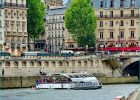 France Paysage Ville Luxe Image Paris Le Quai Saint Michel