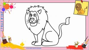 Lion Dessin Facile Cool Image Dessin Lion Facile Ment Dessiner Un Lion Facilement
