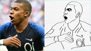 Mbappe Dessin Luxe Photos Draw My Life Mbappe France Best Player