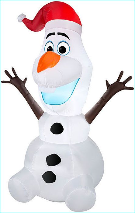 Olaf Noel Unique Stock Gemmy 3 5 Ft Disney Frozen Olaf Christmas Lighted Airblown
