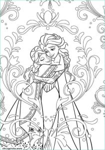 Princesse à Imprimer Luxe Images Coloriage Mandala Disney Frozen Elsa Anna Princess Dessin