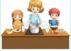 Repas De Famille Dessin Beau Stock Table Repas Famille Avoir Table Avoir Illustration