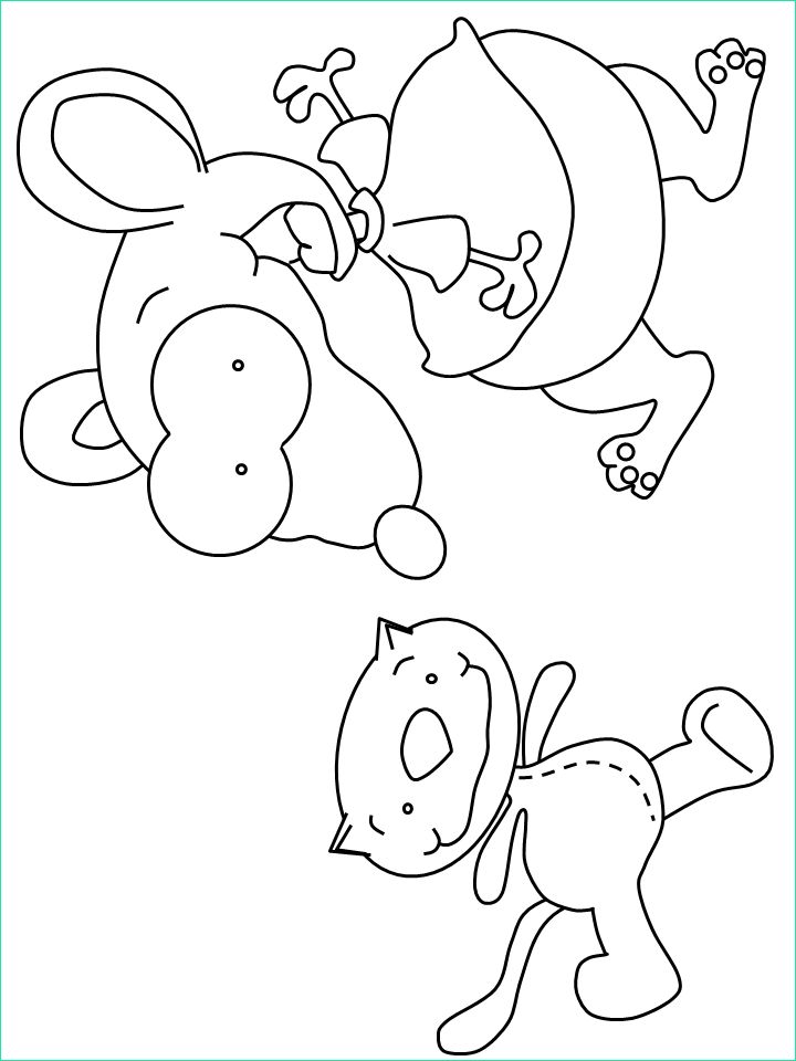 Toupie Dessin Beau Photos Printable toopy Binoo 1 Cartoons Coloring Pages