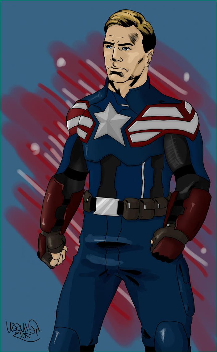 Capitaine America Dessin Bestof Stock Captain America Design by Stinson627 On Deviantart