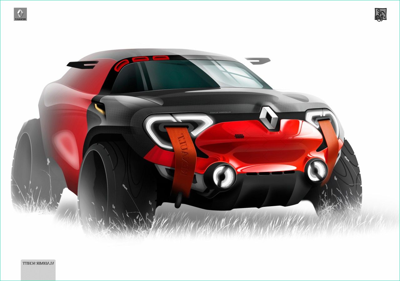 Car Dessin Beau Photographie Renault Concept Design Sketch by Vladimir Schitt Car