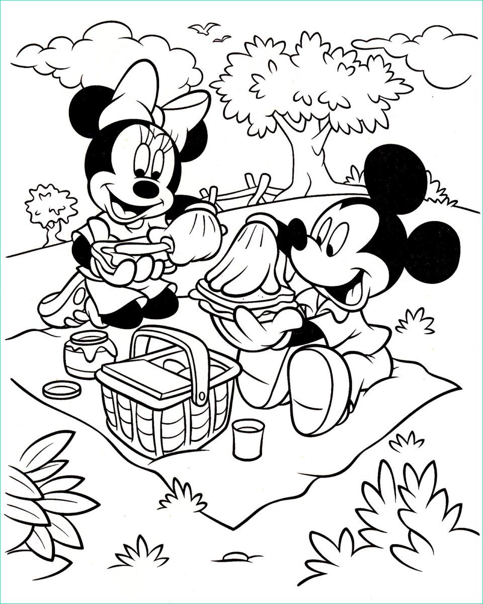 Coloriage A Imprime Inspirant Photos Coloriage Mickey Et Minnie à Imprimer Le Mag Family Sphere