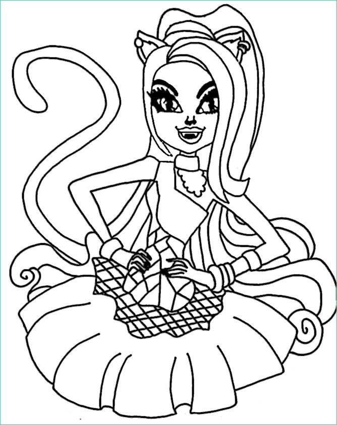 Coloriage à Imprimer Monster High Cool Photographie Coloriage Monster High toralei