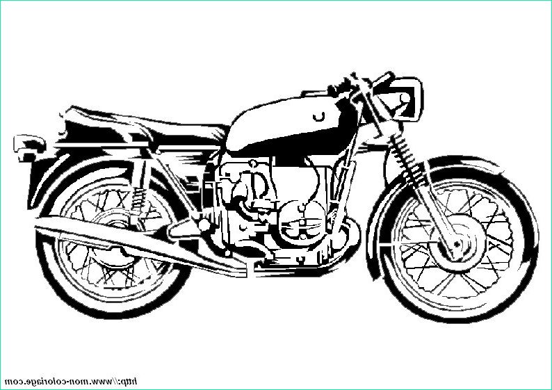 Coloriage De Moto Nouveau Photos Colorear Dibujos De Motos Dibujo Moto6