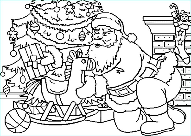 Coloriage De Noel à Imprimer Difficile Nouveau Stock Coloriages à Imprimer Père Noël Numéro