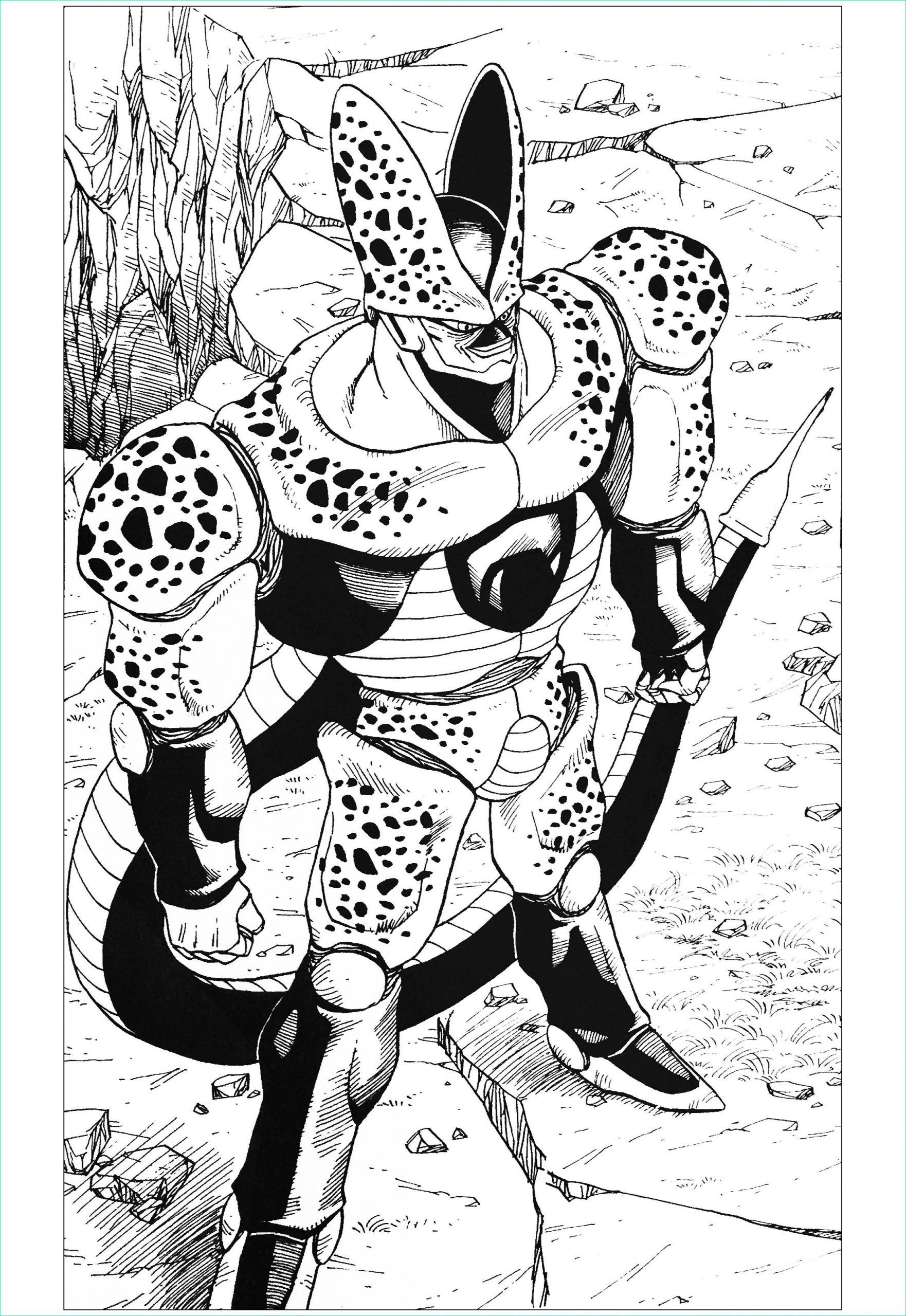Coloriage Dragonball Inspirant Collection Frieza Free Coloring Pages