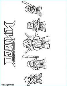 Coloriage Ninjago à Imprimer Gratuit Élégant Photos Coloriage Ninjago 4 Ninjas Dessin