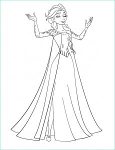 Coloriage Reine Des Neiges Facile Cool Collection Dessin Elsa Facile Luxe Image Coloriage De La Reine Des