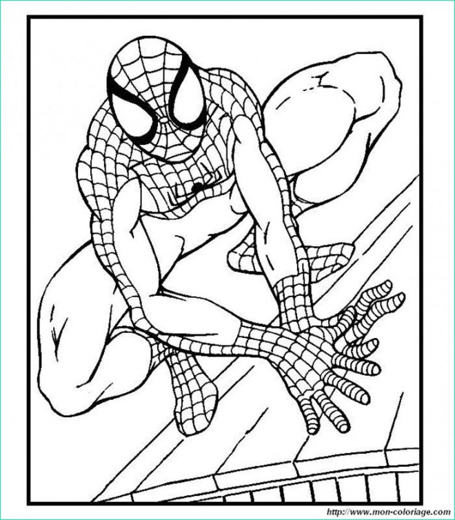 Coloriage Spiderman à Imprimer Gratuit Beau Collection Coloriage Spiderman Te Regarde Dessin Gratuit à Imprimer