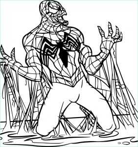 Coloriage Spiderman à Imprimer Gratuit Beau Image Coloriage Spiderman Noir à Imprimer Sur Coloriages Fo