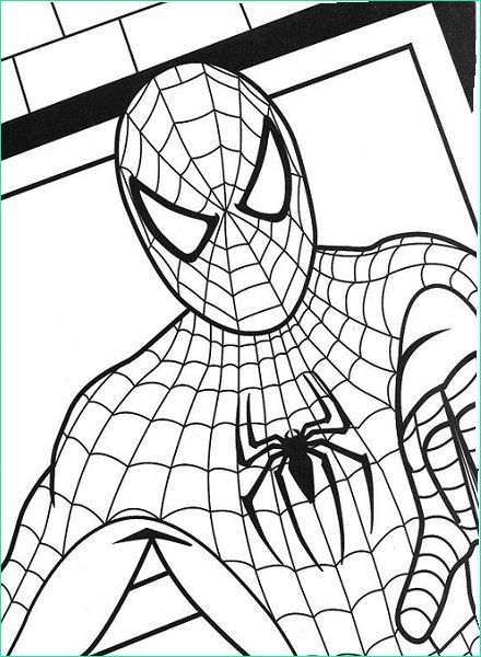 Coloriage Spiderman à Imprimer Gratuit Cool Photographie Coloriage Spiderman Spiderman à Imprimer Gratuit