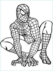 Coloriage Spiderman à Imprimer Gratuit Unique Galerie Coloriage204 Coloriage Spiderman Gratuit
