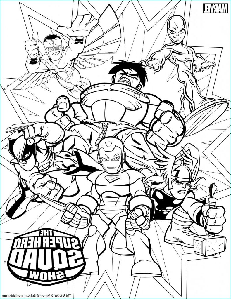 Coloriage Super Héros Avengers Inspirant Image 171 Dessins De Coloriage Super Héros à Imprimer Sur