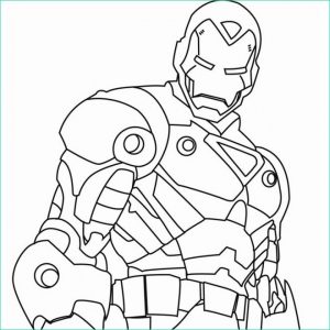 Coloriage Super Héros Avengers Luxe Photos Coloriage Iron Man Métalique Dessin Gratuit à Imprimer