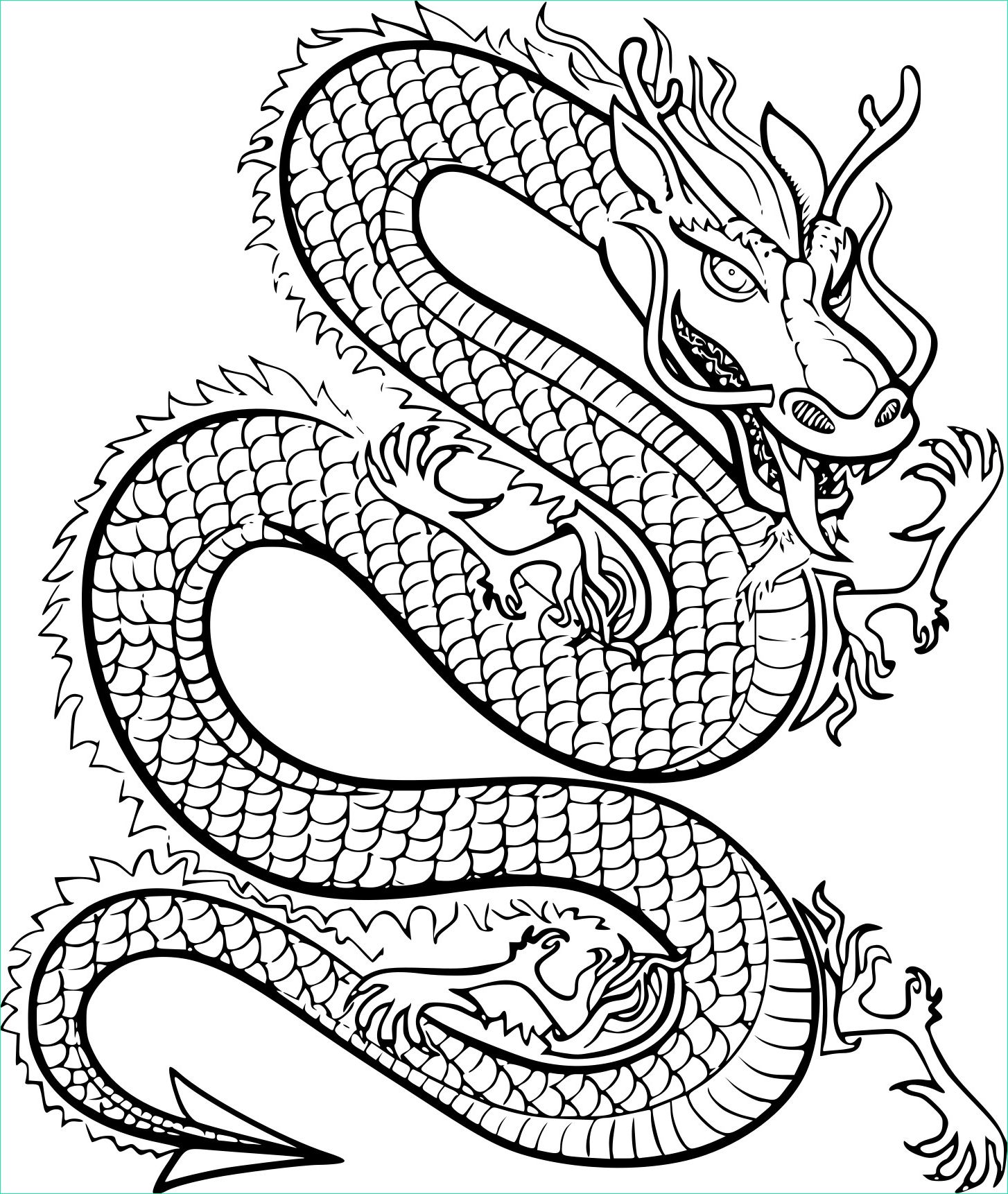 Coloriage Zen à Imprimer Beau Galerie Coloriage Dragon Zen à Imprimer Sur Coloriages Fo
