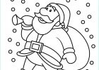 Coloriages Noel à Imprimer Élégant Collection Coloriage Père Noël sous La Neige à Imprimer Sur