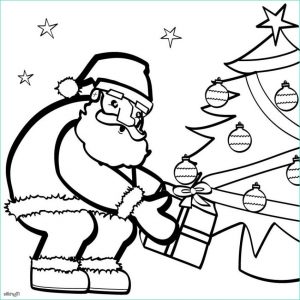 Coloriages Noel à Imprimer Impressionnant Stock Sélection De Dessins De Coloriage Père Noël à Imprimer Sur