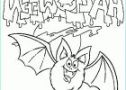 Dessin D Halloween A Imprimer Gratuit Élégant Images Coloriage D Une Chauve souris Au Claire De Lune