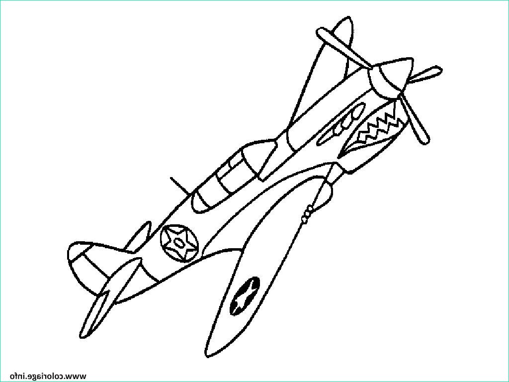 Dessin D&amp;#039;avion De Guerre Cool Photos Coloriage Avion De Guerre 11 Jecolorie