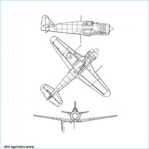 Dessin D&amp;#039;avion De Guerre Unique Galerie Coloriage Avion Guerre Dessin