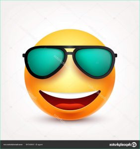 Dessin D&amp;#039;emoji Bestof Galerie Smiley Avec Des Lunettes souriante D’émoticône Face