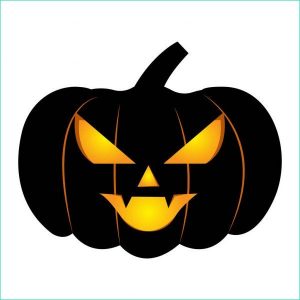 Dessin De Citrouille D&amp;#039;halloween Inspirant Image Fête Halloween Chat Noir Se Trouve Sur Une Citrouille