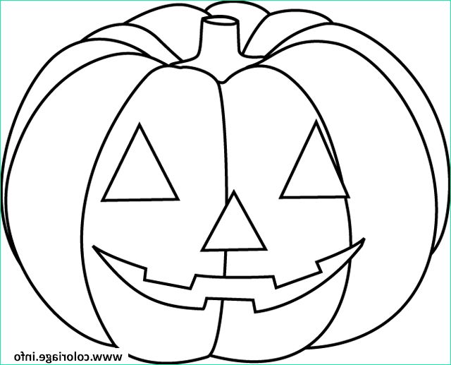 Dessin De Citrouille D&amp;#039;halloween Inspirant Stock Coloriage Citrouille Halloween Facile Simple Enfant Dessin