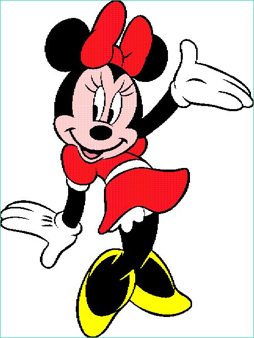 Dessin De Minnie Unique Images Dessins En Couleurs à Imprimer Minnie Mouse Numéro